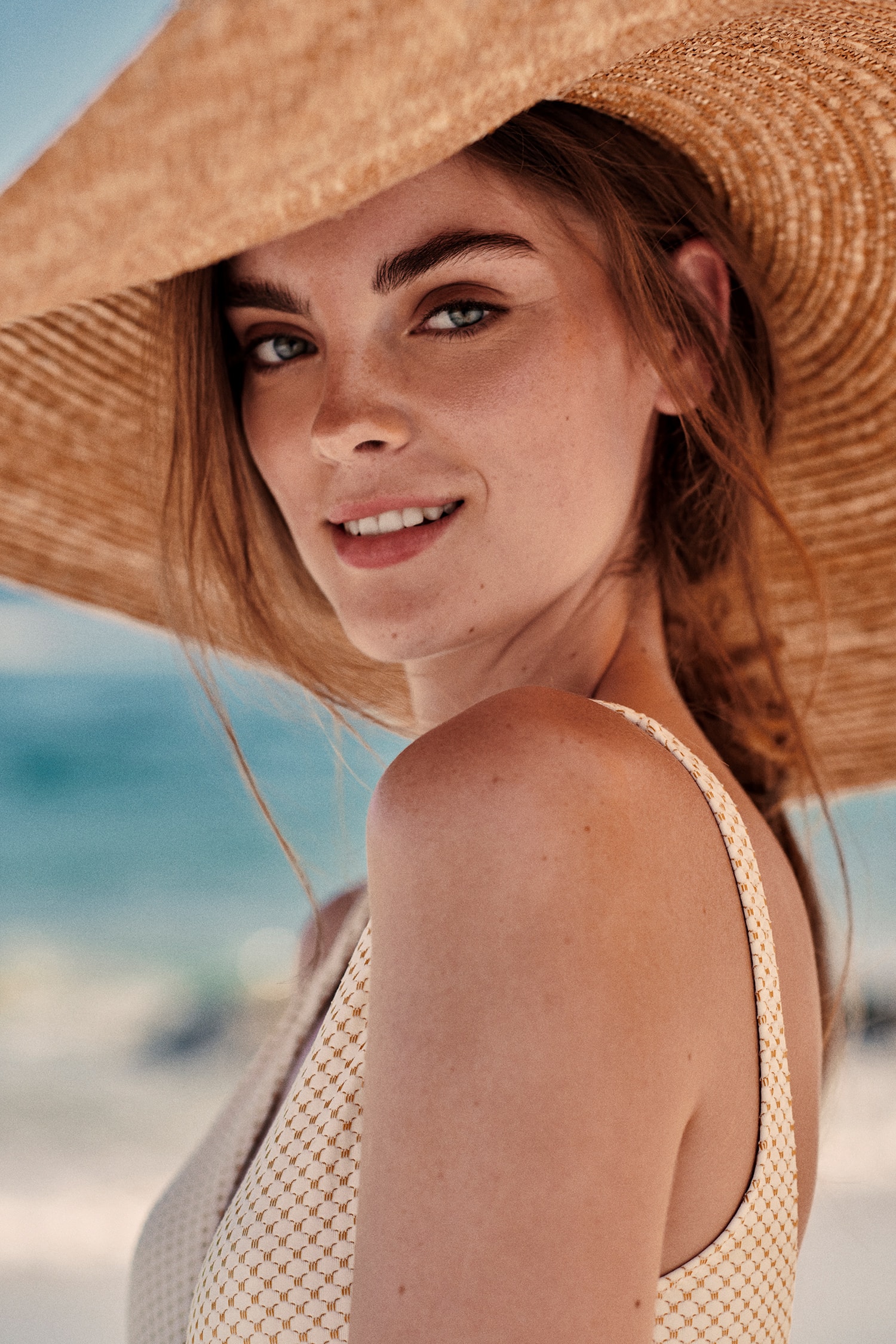 Sun Bath for Latest Magazine with Kristilene Dicks