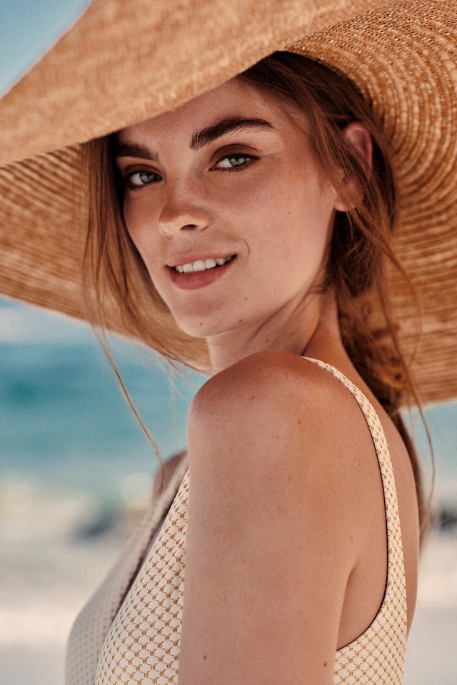 Sun Bath for Latest Magazine with Kristilene Dicks